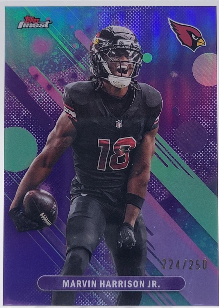 Marvin Harrison Jr. [Purple Refractor] #80