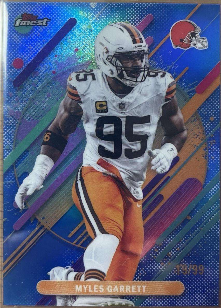 Myles Garrett [Blue Refractor] #279