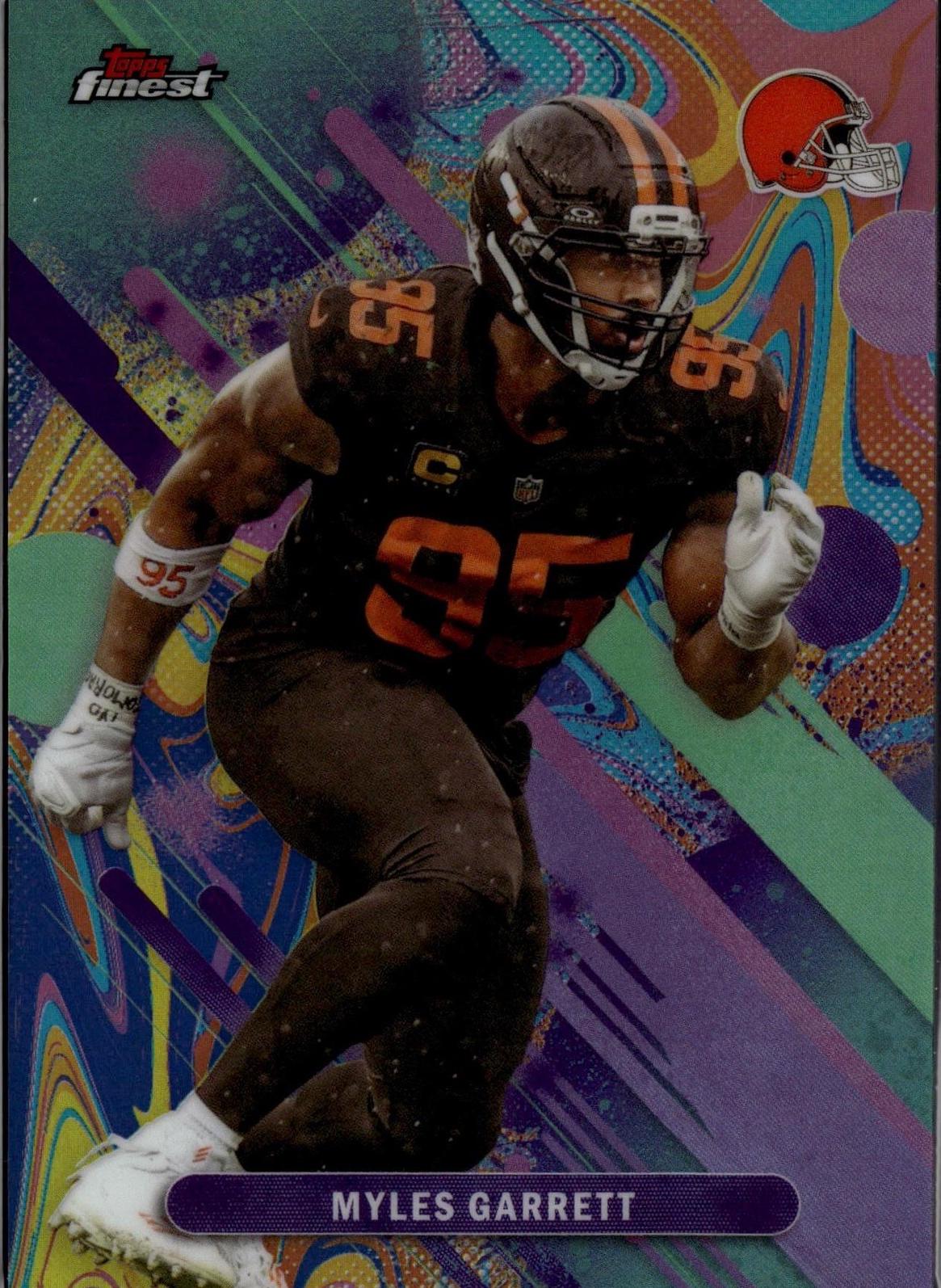 Myles Garrett [Oil Spill Refractor] #97