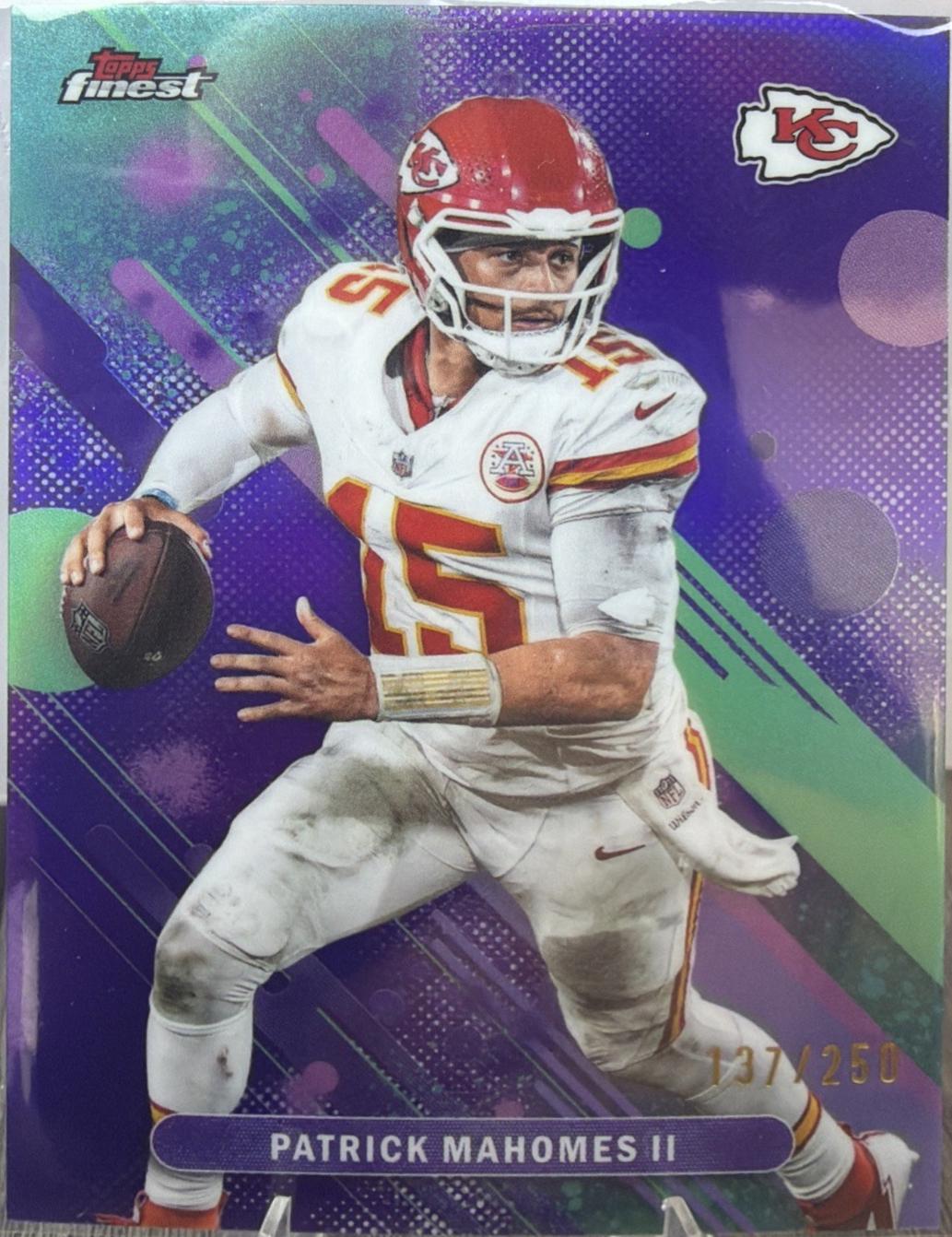 Patrick Mahomes II [Purple Refractor] #58