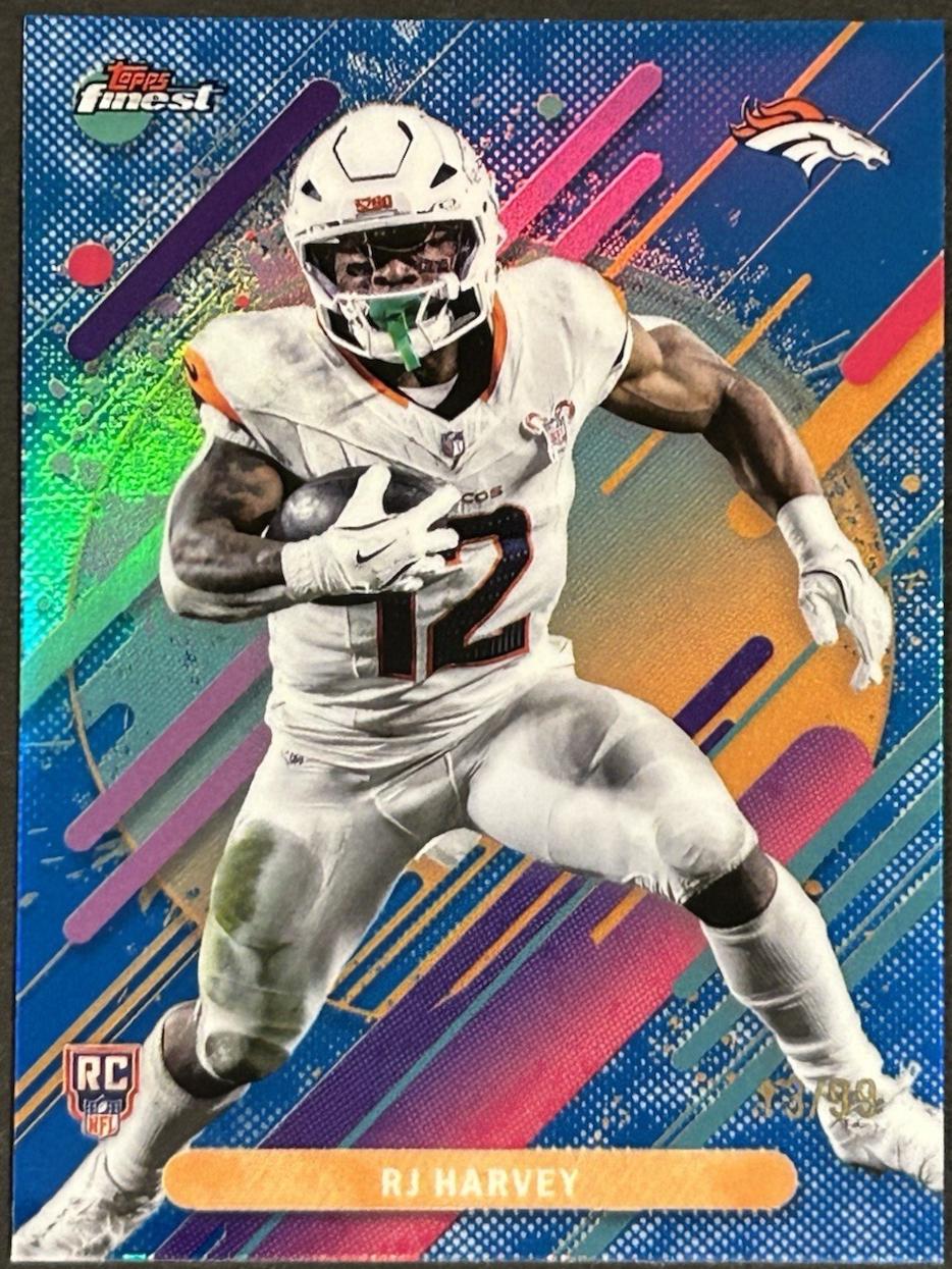 RJ Harvey [Blue Refractor] #211