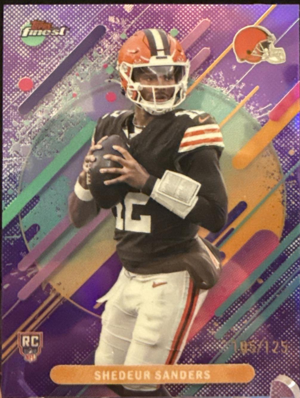 Shedeur Sanders [Purple Refractor] #206