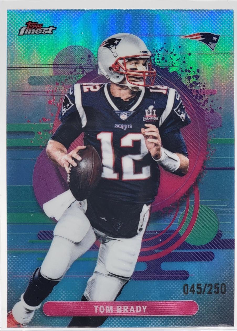 Tom Brady [Sky Blue Refractor] #197