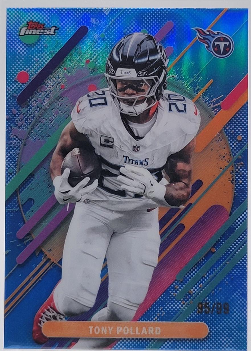 Tony Pollard [Blue Refractor] #260