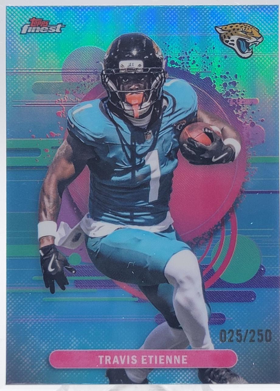 Travis Etienne [Sky Blue Refractor] #155