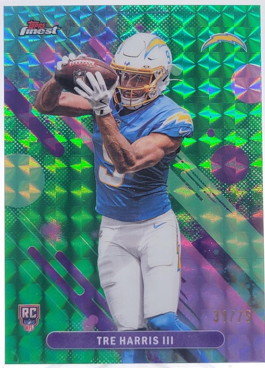 Tre Harris III [Green Geometric] #28