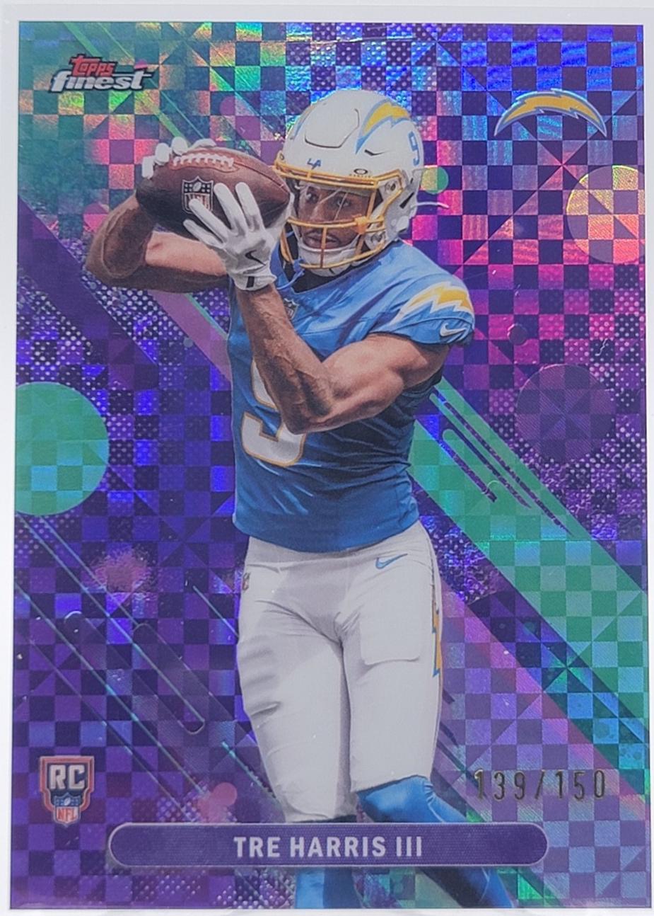 Tre Harris III [Purple X-Fractor] #28
