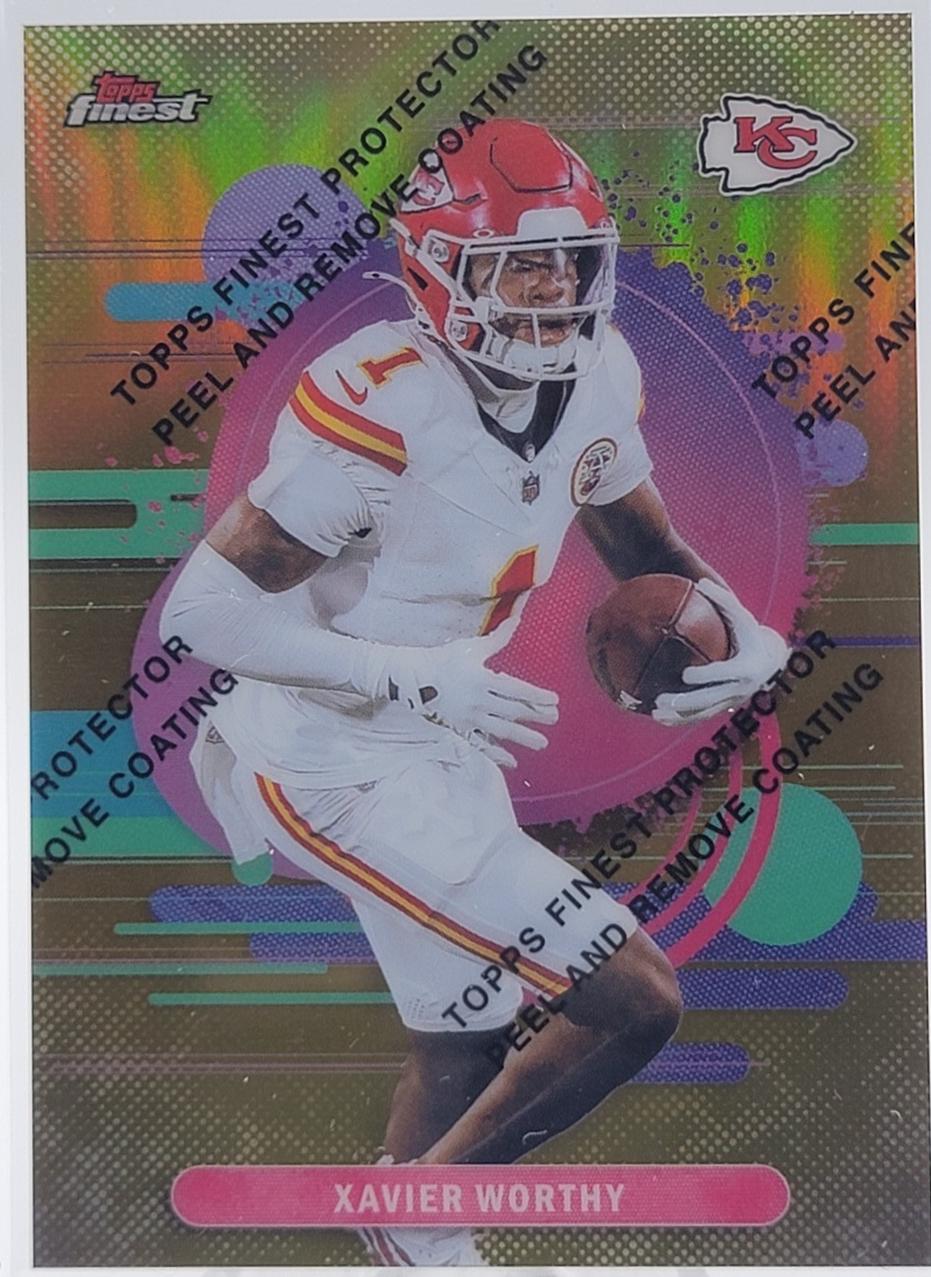 Xavier Worthy [Gold Refractor] #168