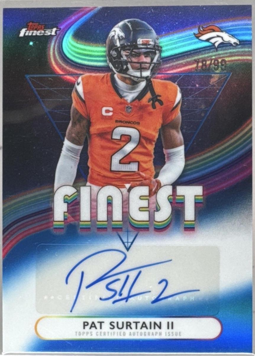 Pat Surtain II [Blue Refractor] #FA-PS