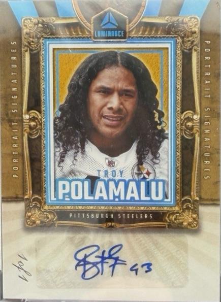 Troy Polamalu [Platinum] #PS-TPU
