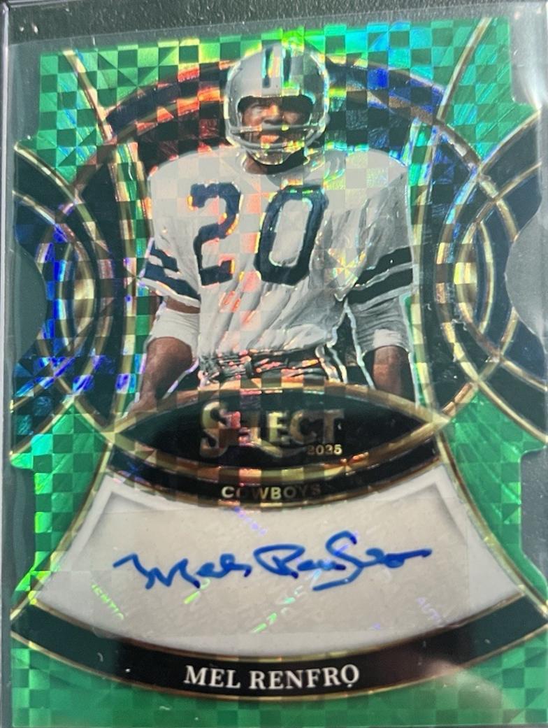 Mel Renfro [Green Prizm Die-Cut] #SP-MRO