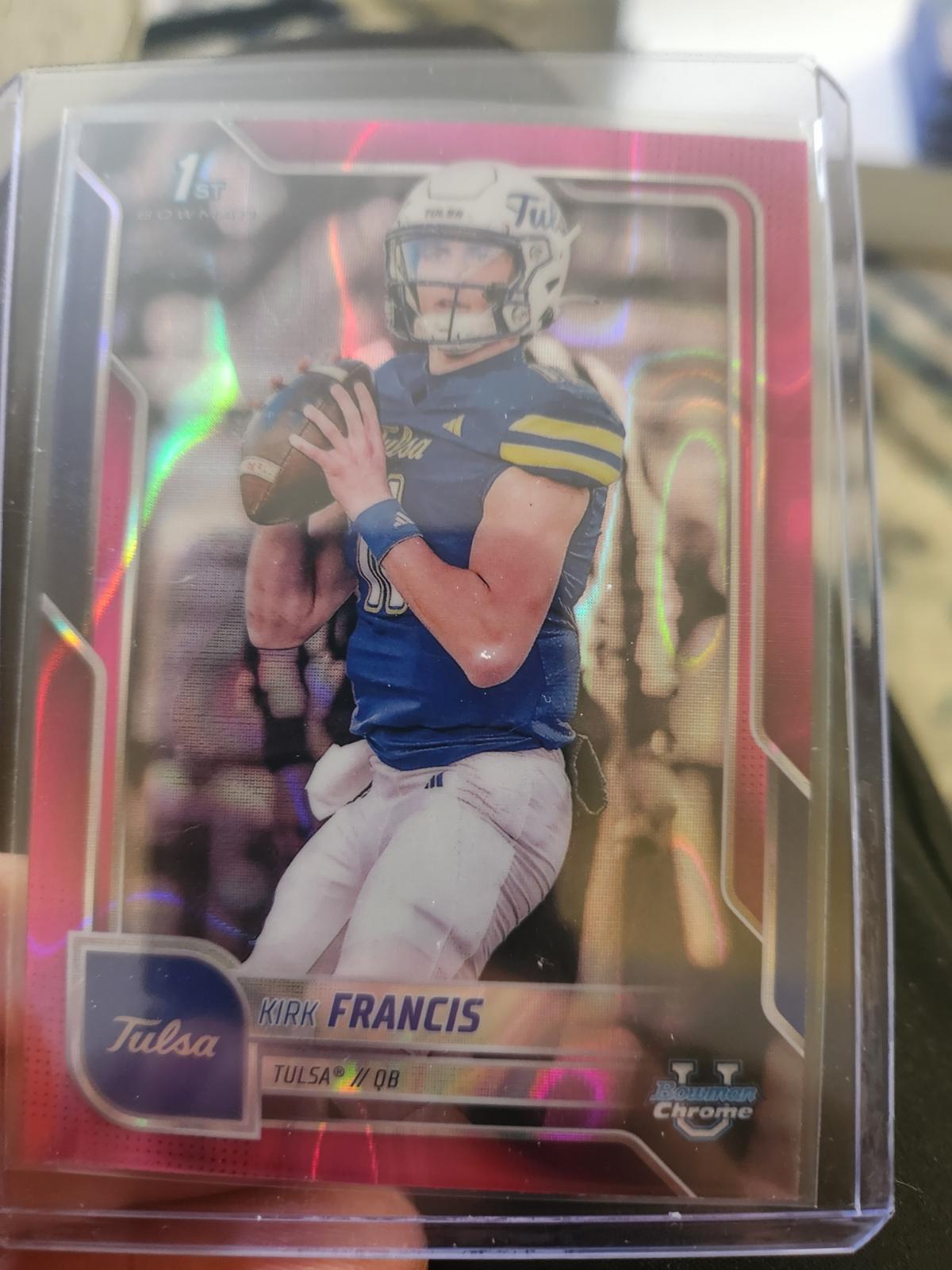 Kirk Francis [Pink Lava Refractor] #20