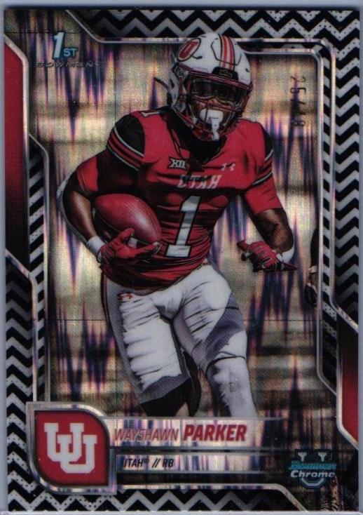 WayShawn Parker [Black White Stealth Refractor] #99