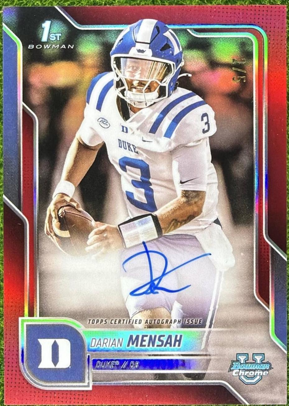 Darian Mensah [Red Refractor] #BCA-DM