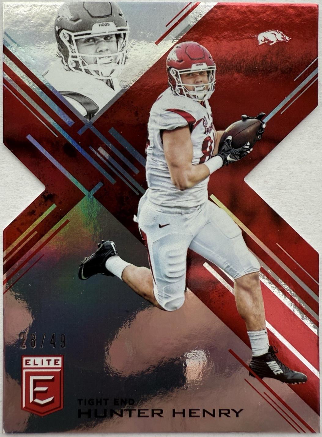 Hunter Henry [Red Die Cut] #42