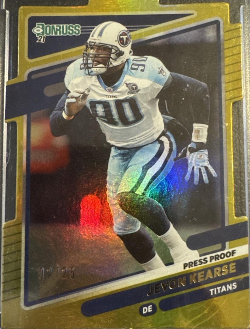 Jevon Kearse [Press Proof Gold Die Cut] #18