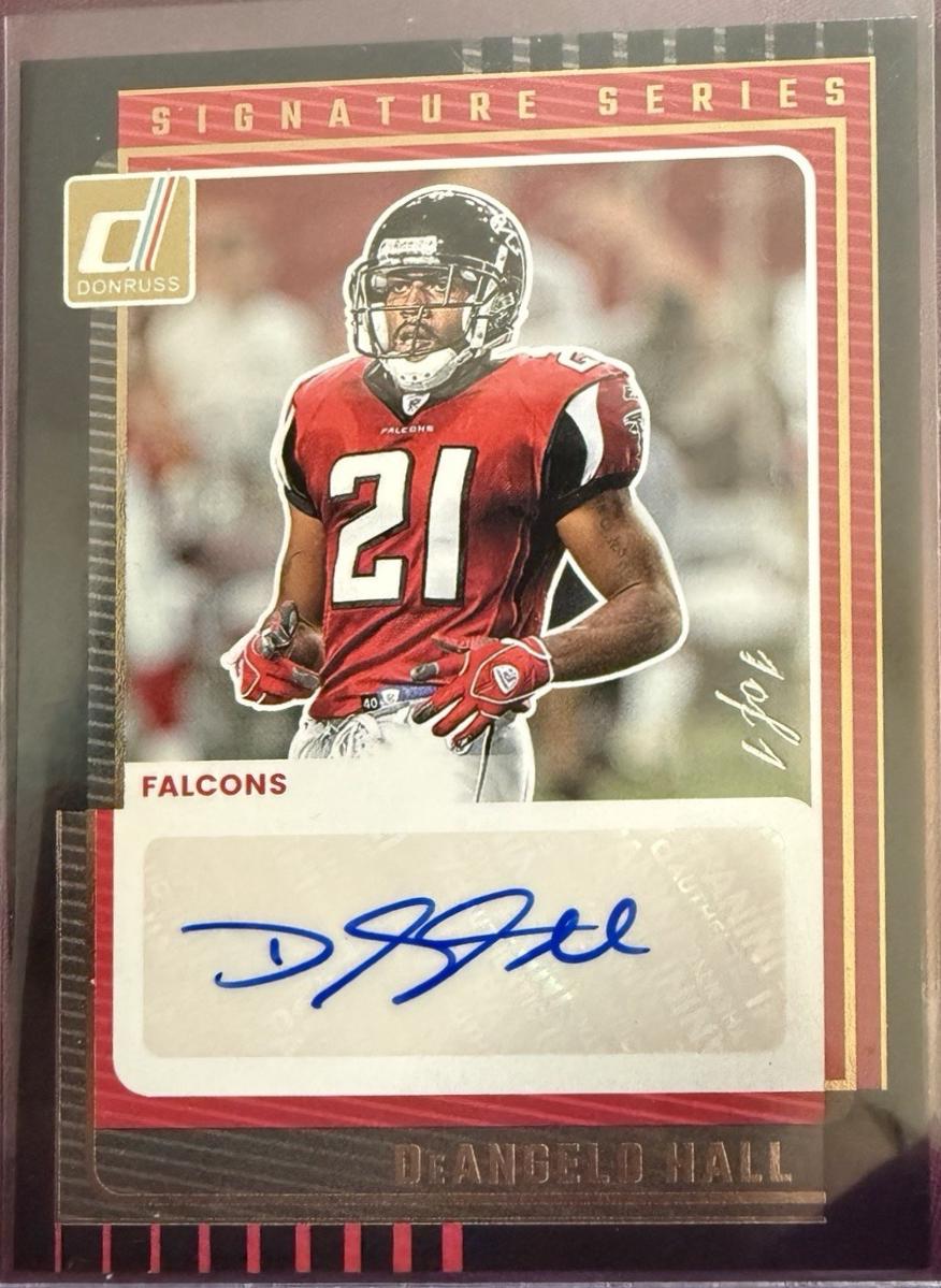 DeAngelo Hall [Black] #SS-DHL
