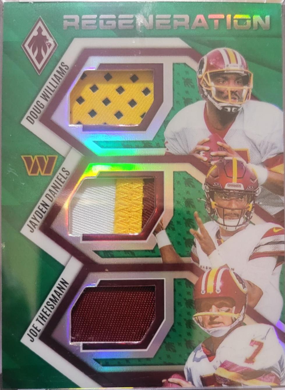 Doug Williams / Jayden Daniels / Joe Theismann [Green] #8