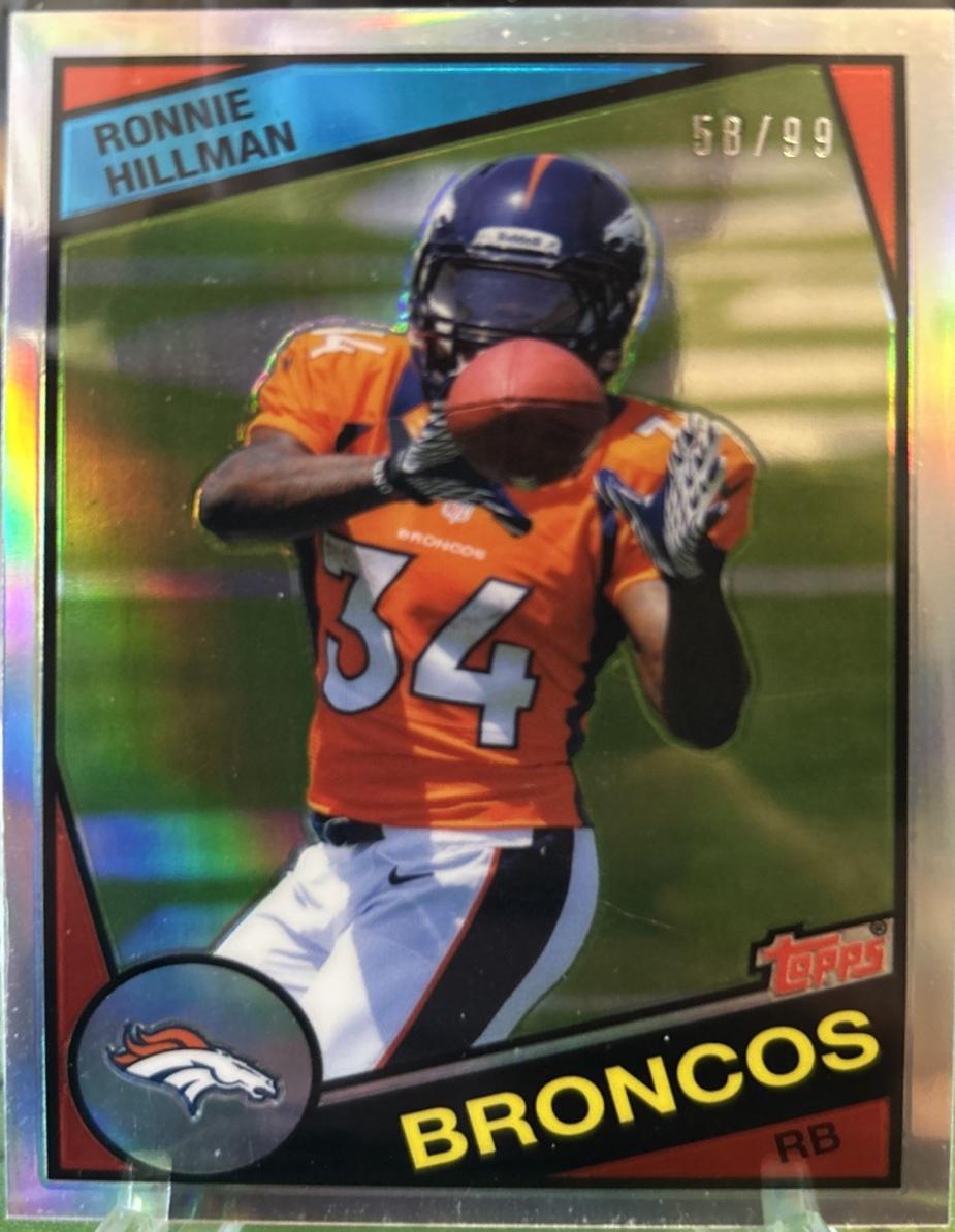 Ronnie Hillman [Gold Refractor] #33