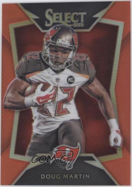 Doug Martin [Orange Prizm] #37