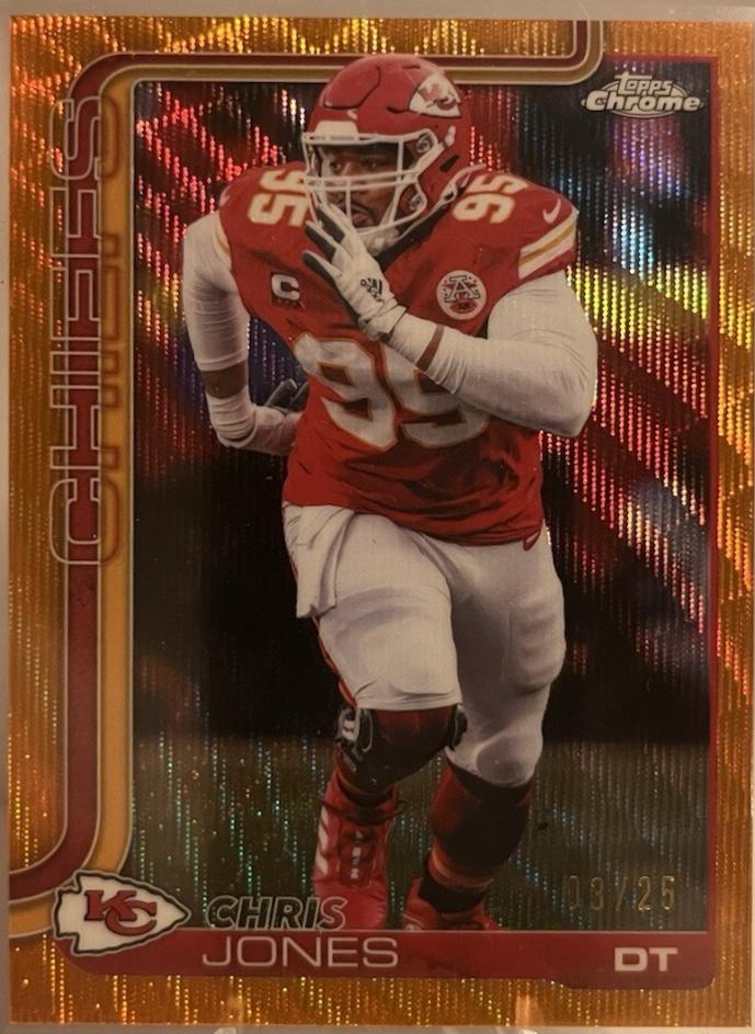 Chris Jones [Orange Wave Refractor] #153