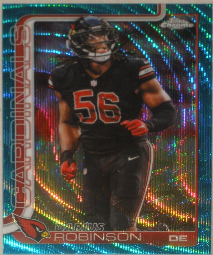 Darius Robinson [Aqua Wave Refractor] #9
