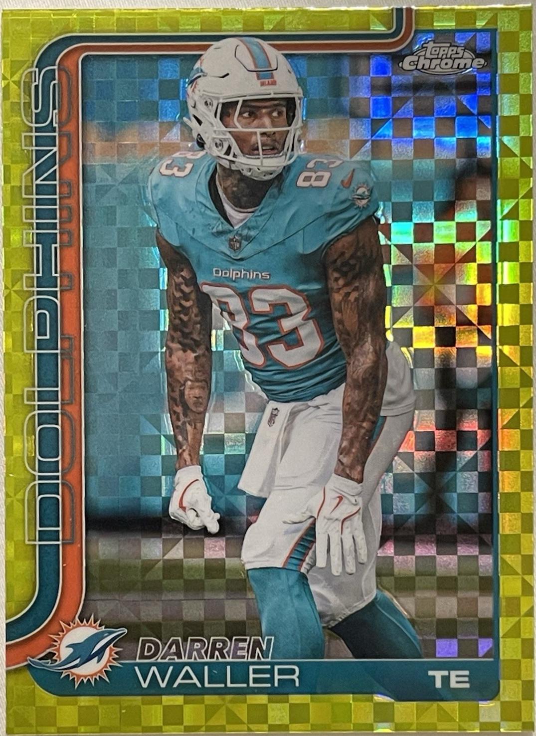 Darren Waller [X-Fractor Green] #193