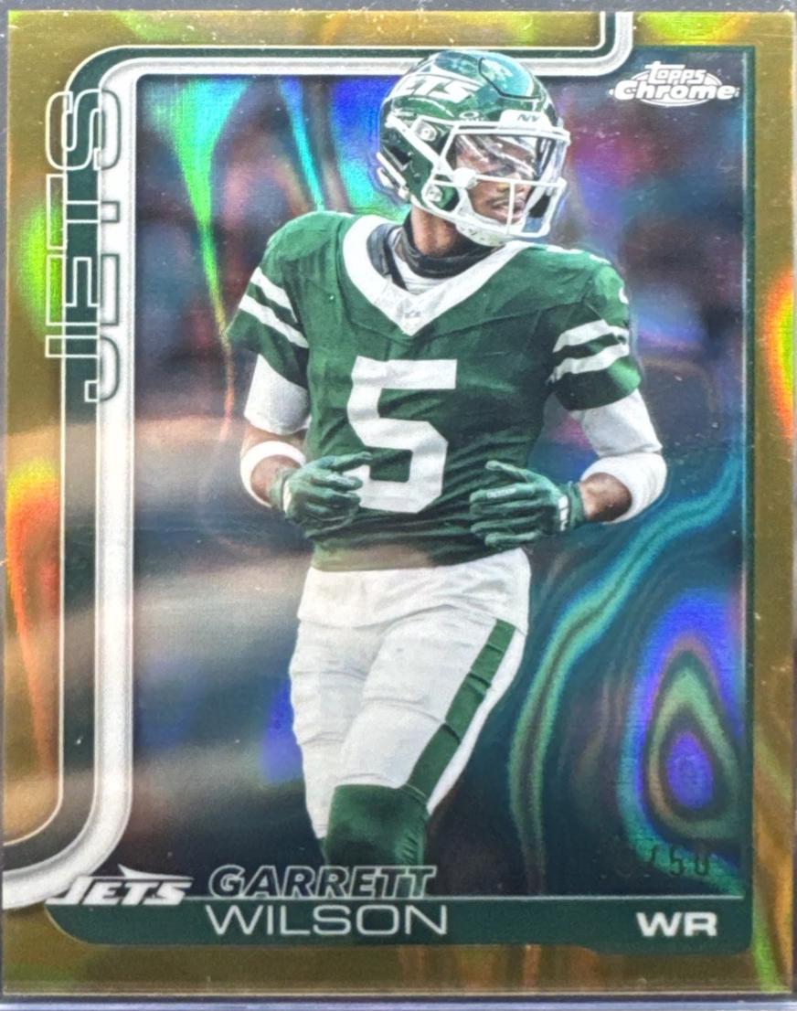 Garrett Wilson [Leather Gold] #235
