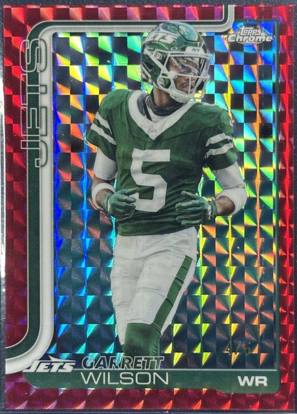Garrett Wilson [Red Geometric Refractor] #235