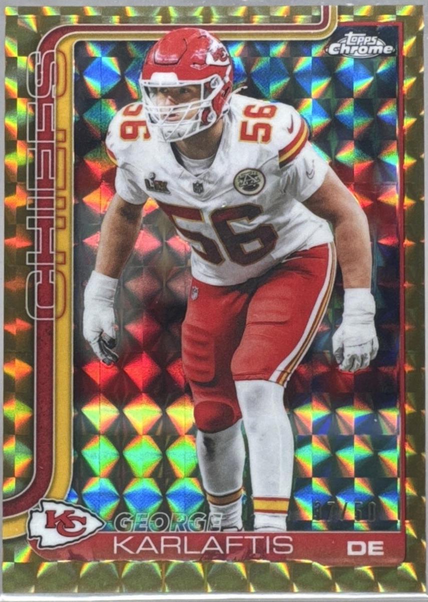 George Karlaftis [Gold Geometric Refractor] #152