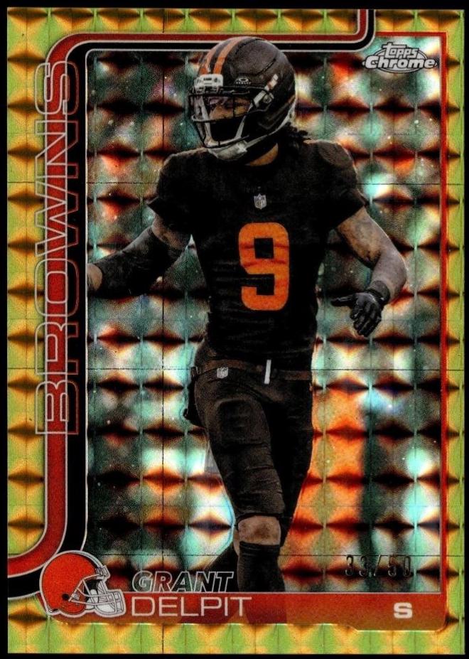 Grant Delpit [Gold Geometric Refractor] #66
