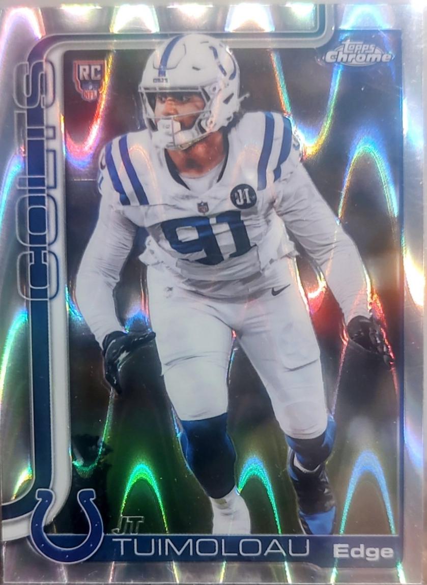 JT Tuimoloau [Yellow Wave Refractor] #356