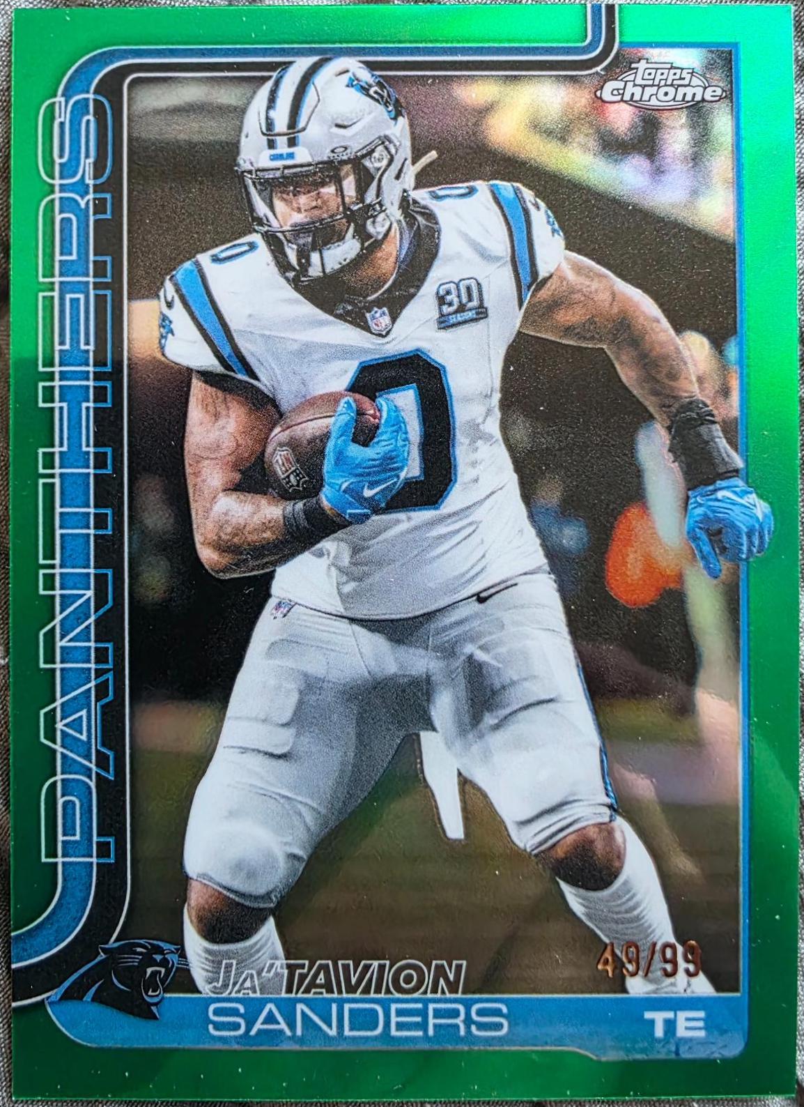 Ja'Tavion Sanders [Green Refractor] #45