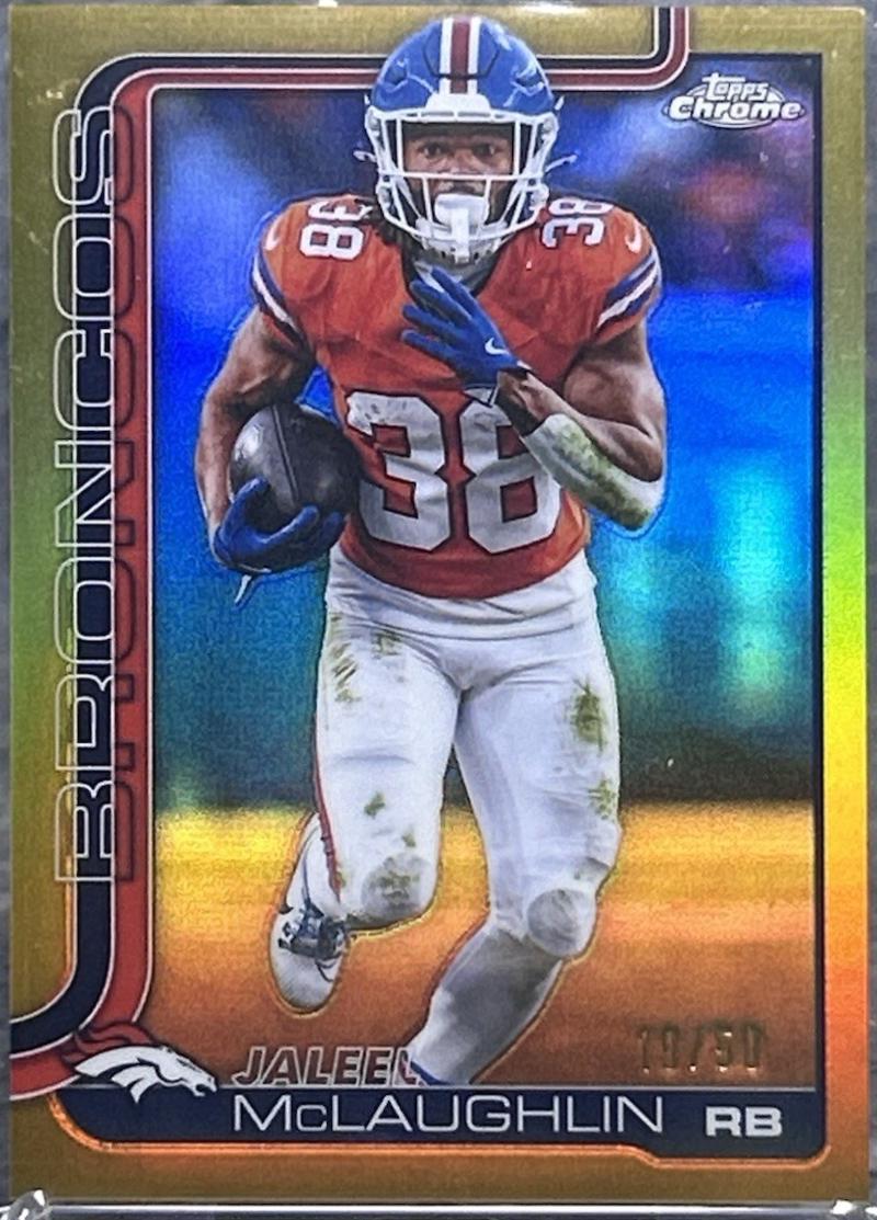 Jaleel McLaughlin [Gold Refractor] #90