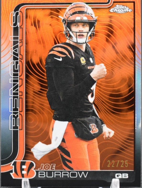 Joe Burrow [Orange Etch Variation] #61