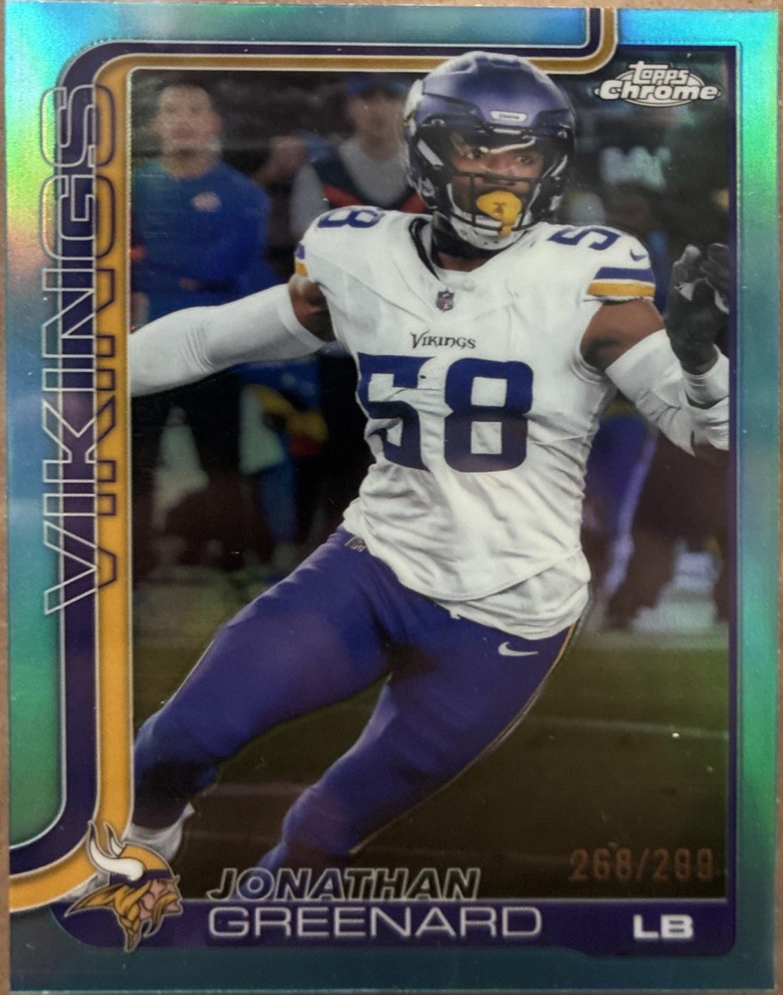 Jonathan Greenard [Aqua Refractor] #197