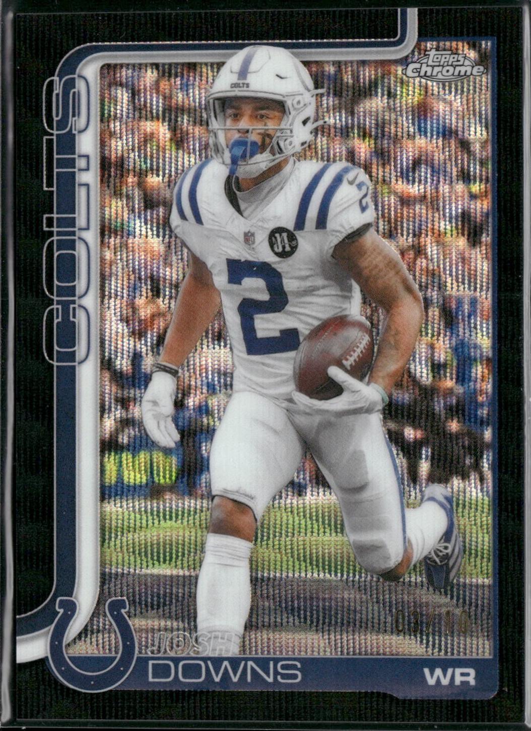 Josh Downs [Black Wave Refractor] #127