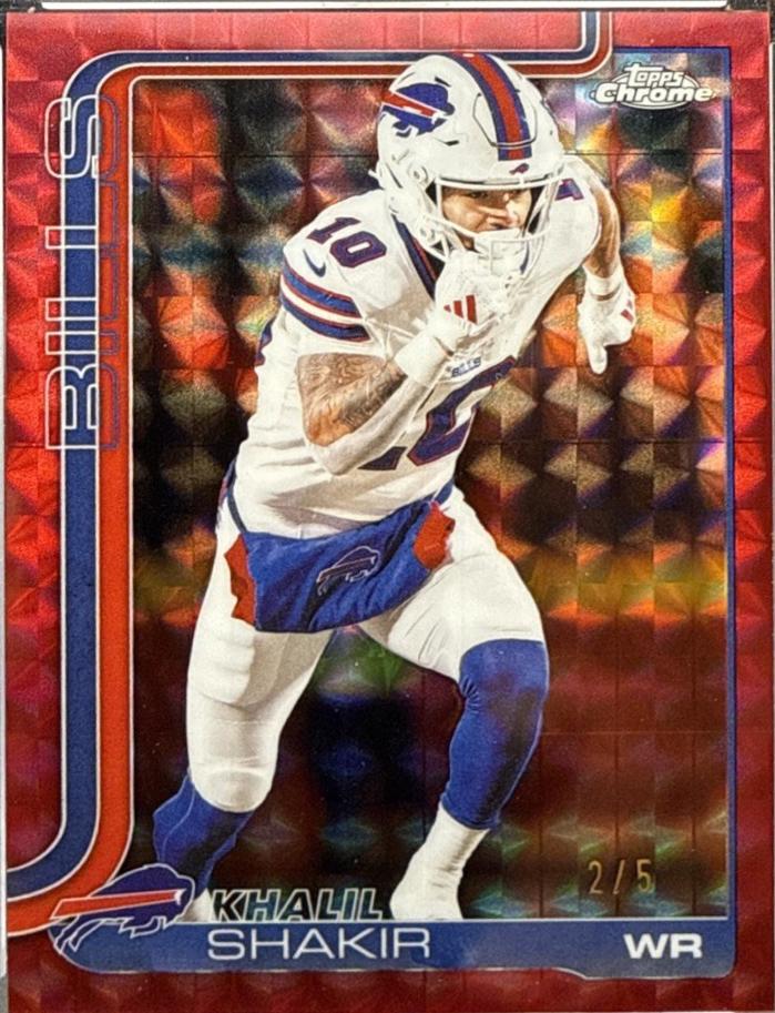 Khalil Shakir [Red Geometric Refractor] #32