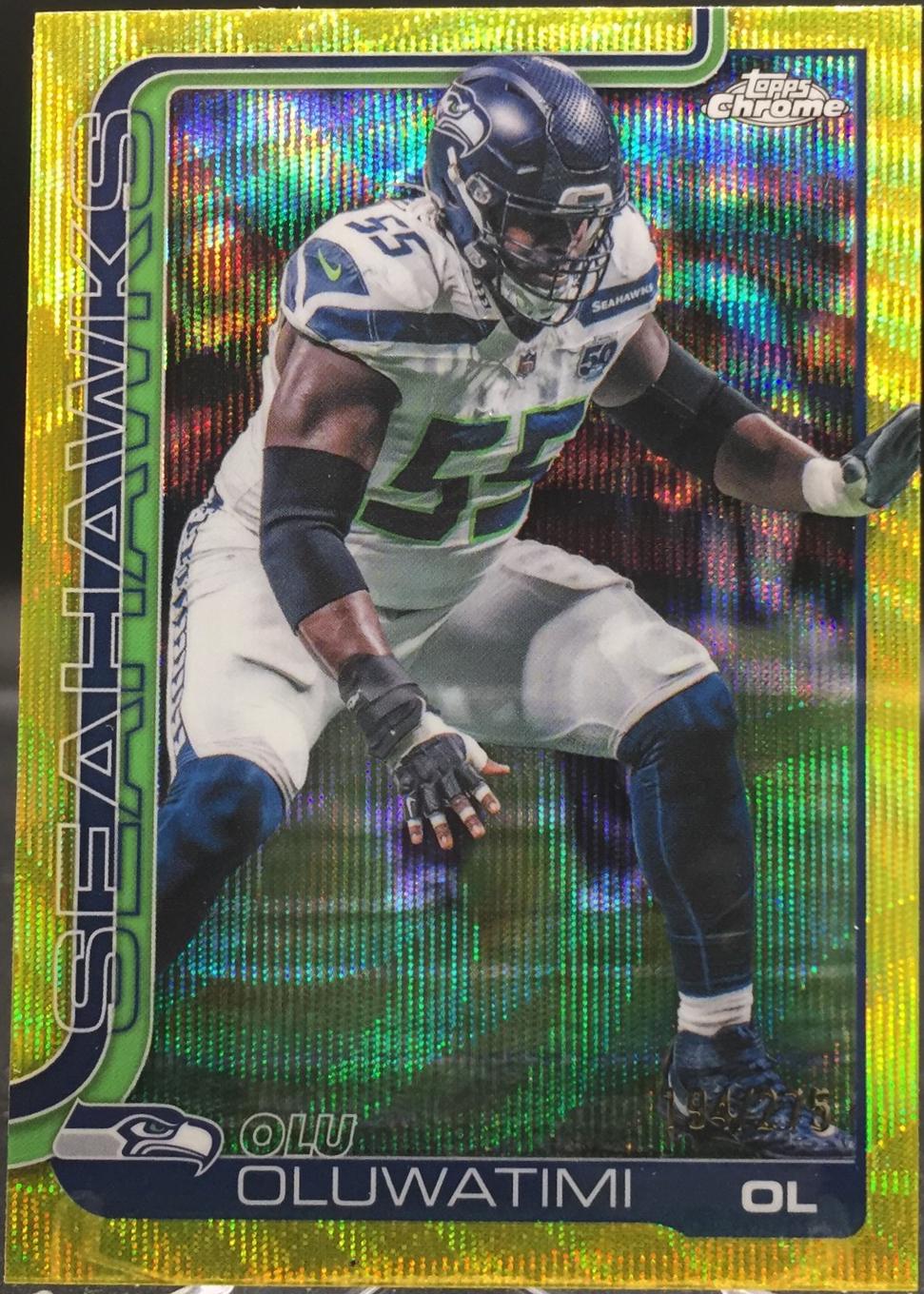 Olu Oluwatimi [Yellow Wave Refractor] #273