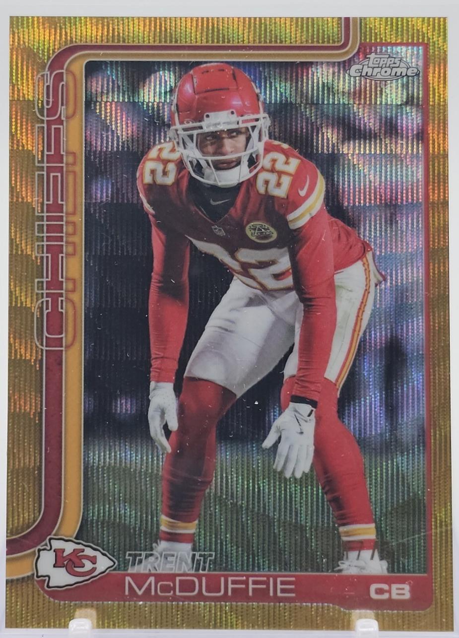 Trent McDuffie [Gold Wave Refractor] #154