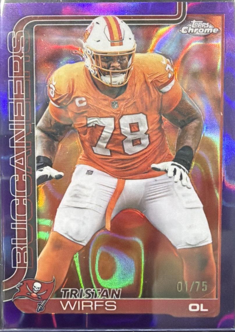 Tristan Wirfs [Purple Lava] #287