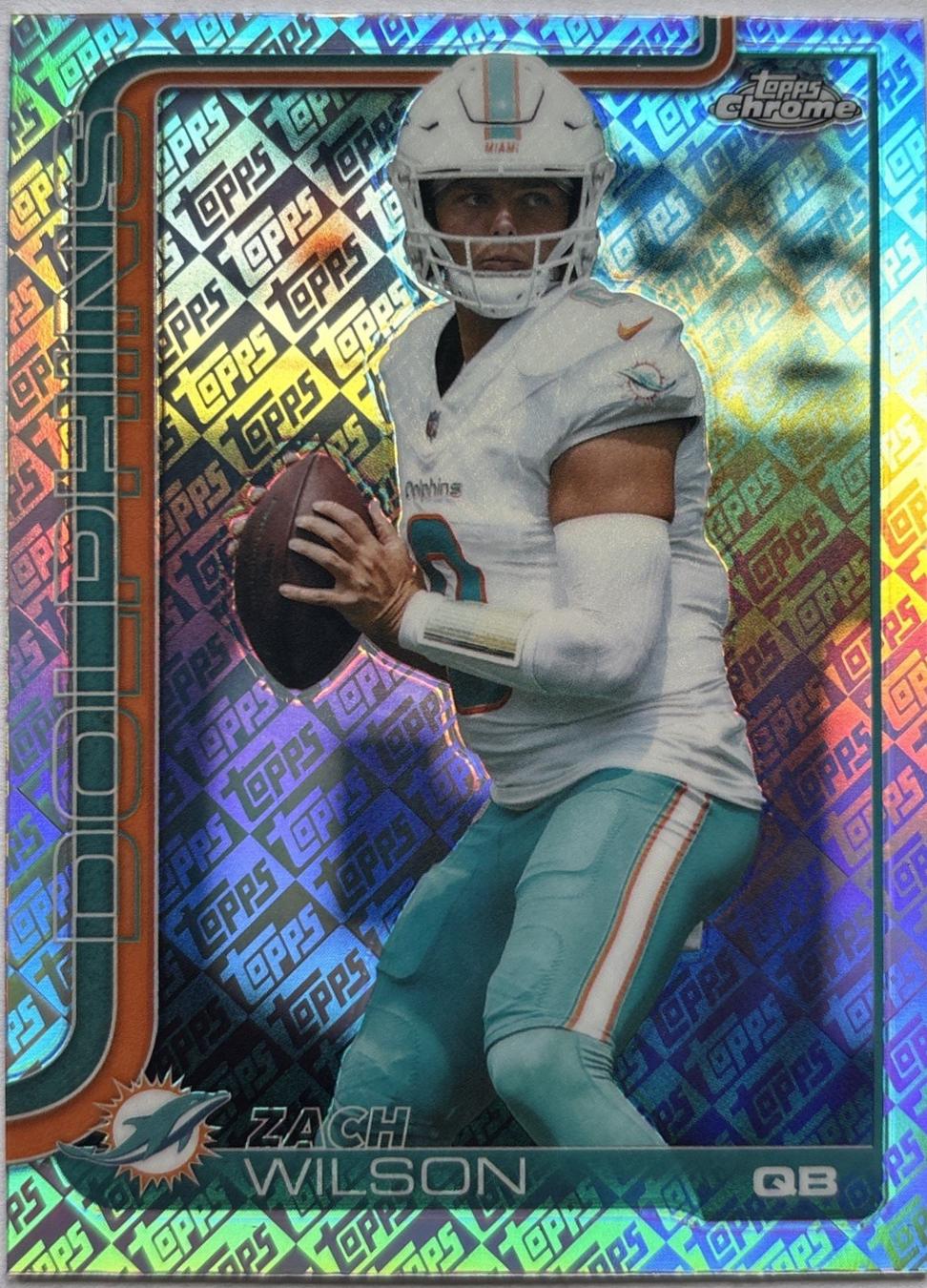 Zach Wilson [Topps Refractor] #189