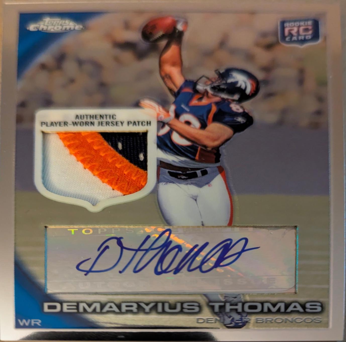 Demaryius Thomas [With Helmet Autograph Patch] #C110