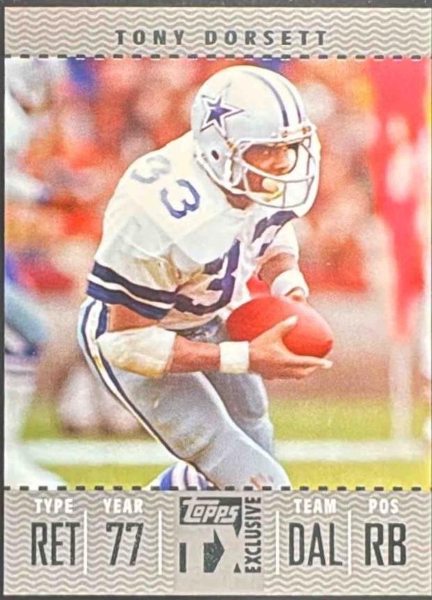 Tony Dorsett [Silver] #220