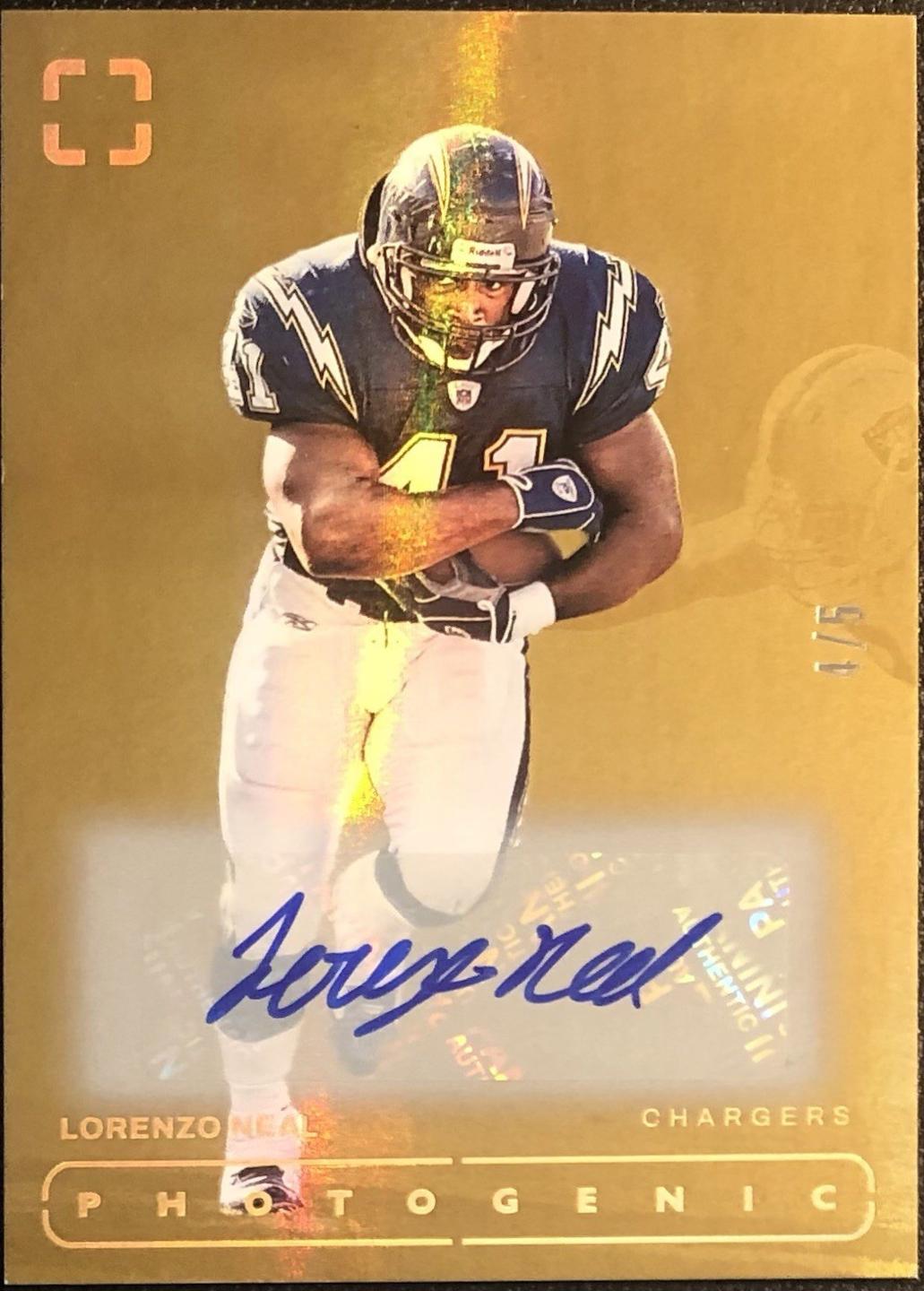 Lorenzo Neal [Gold Autograph] #132