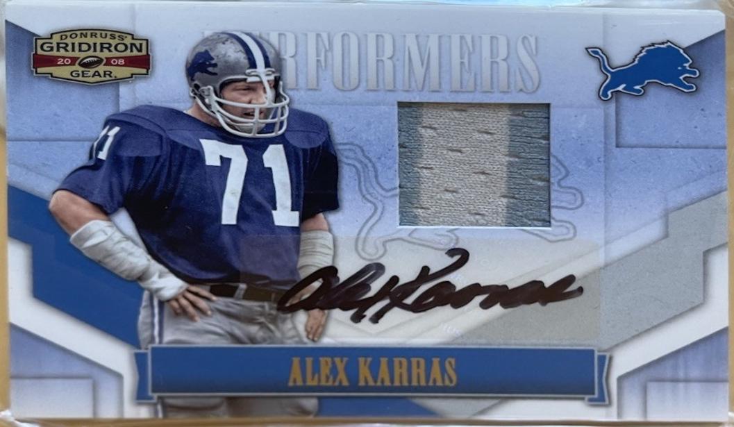 Alex Karras [Jersey Autograph] #P-1