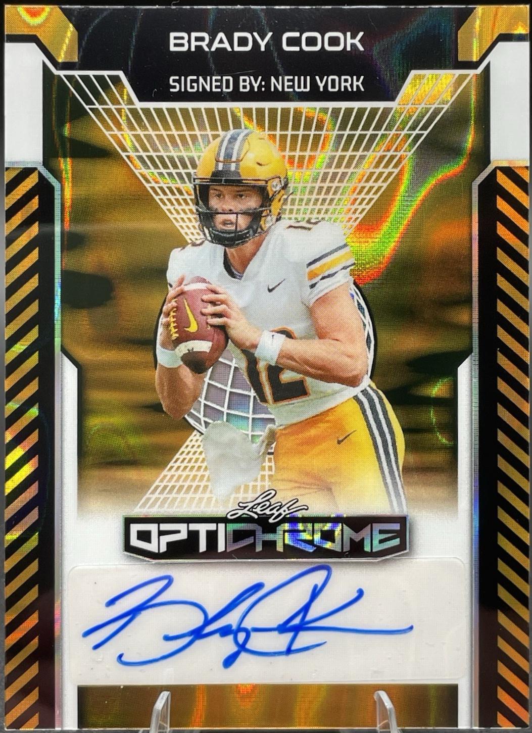 Brady Cook [Gold Lava] #BA-BC3