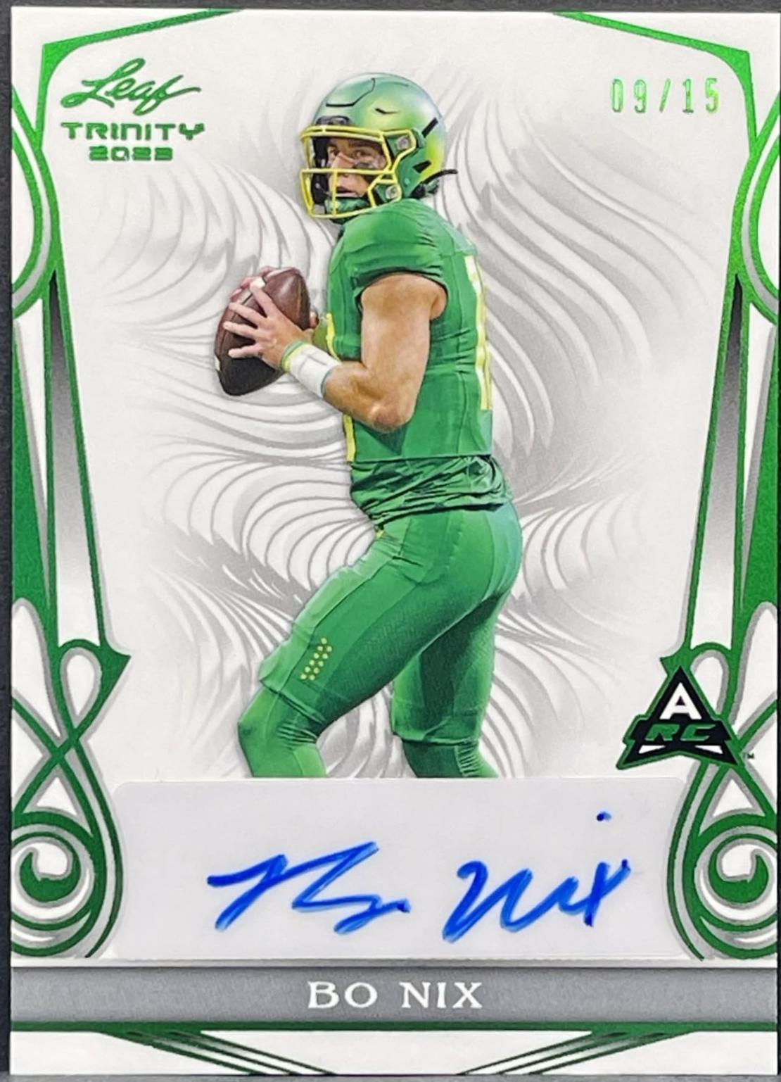 Bo Nix [Emerald Spectrum] #BA-BN1
