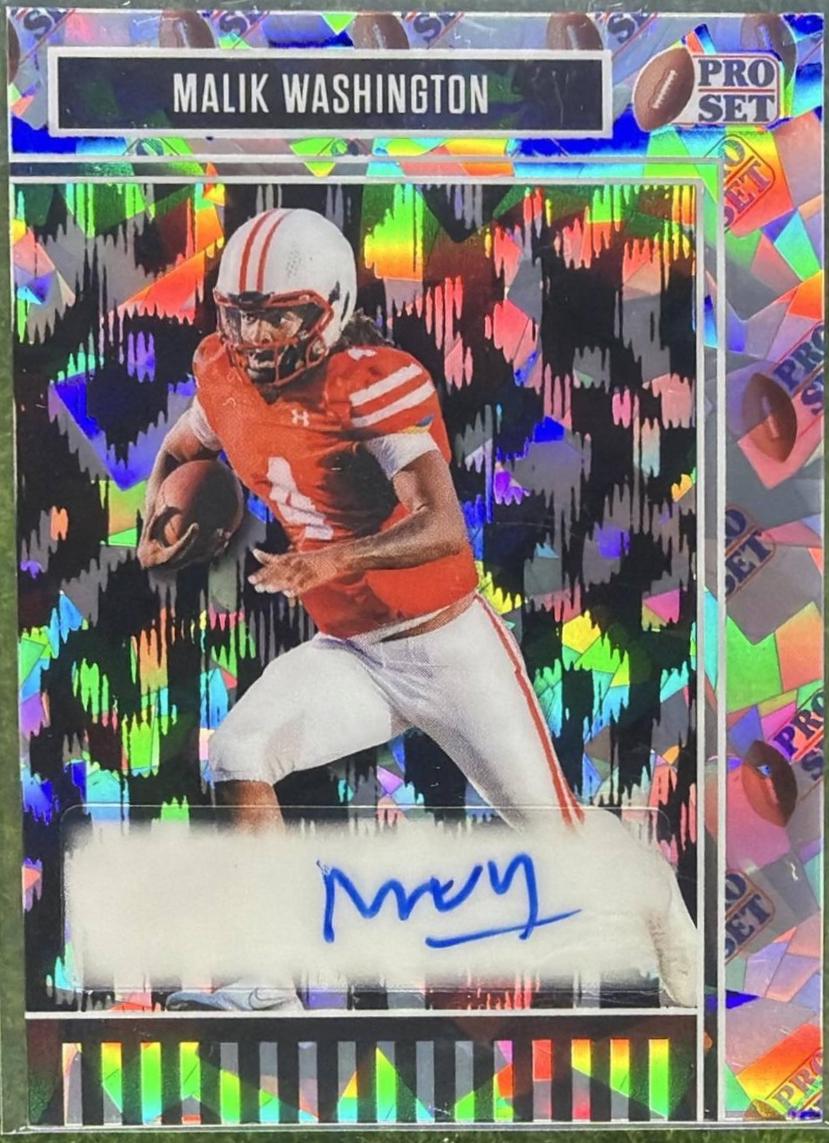Malik Washington [Prismatic Silver] #BA-MW1