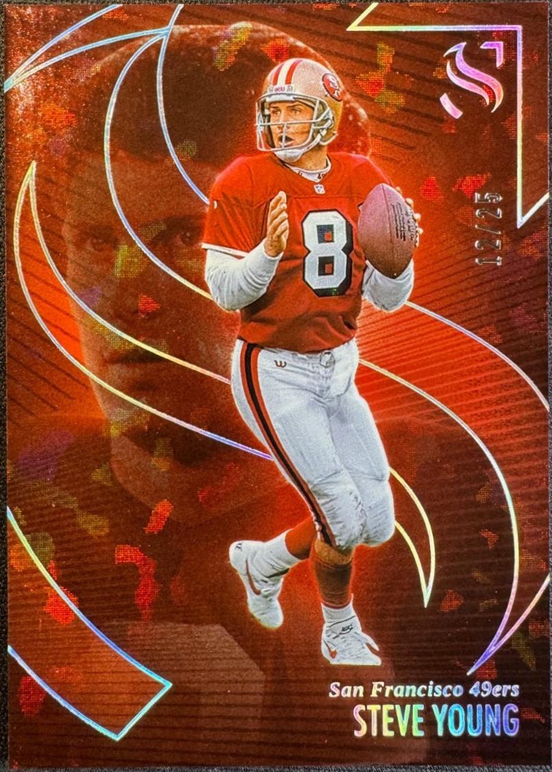 Steve Young [Cracked Ice] #100